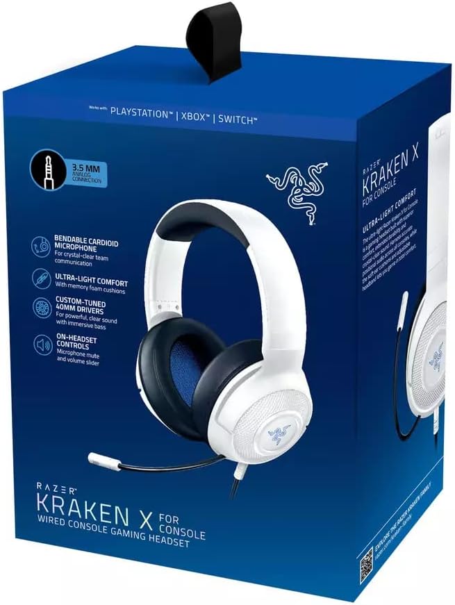 Headset Gamer Razer Kraken X For Console