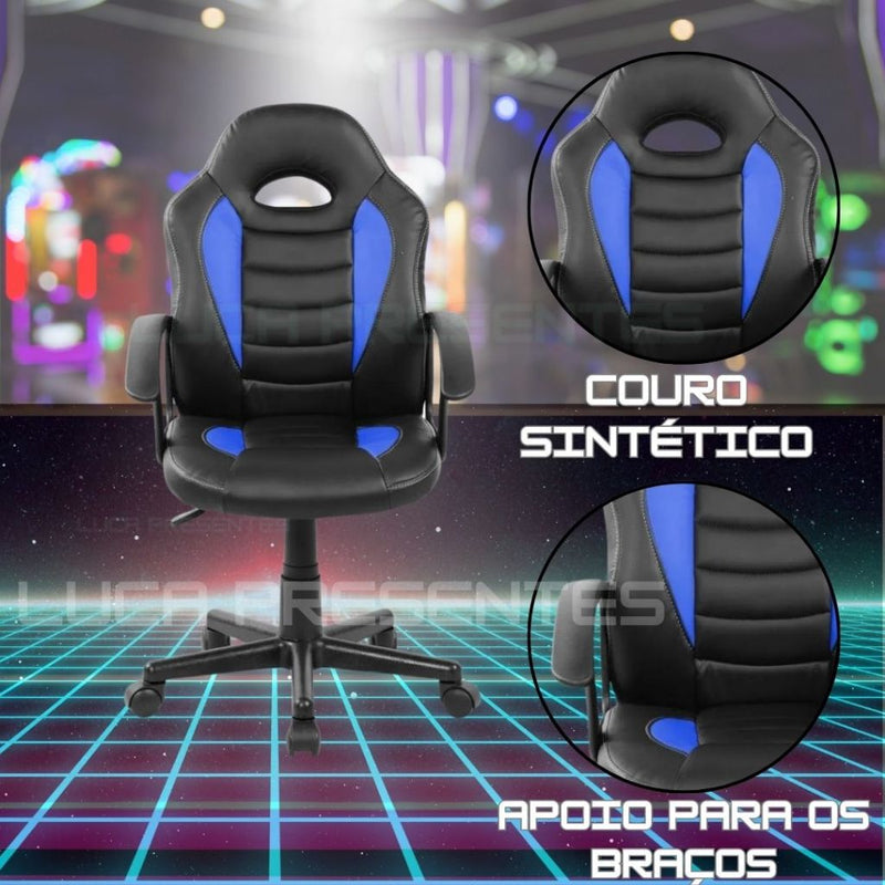 Cadeira Gamer Couro Sinteticoㅤㅤㅤ⭐⭐⭐⭐⭐ (cópia)